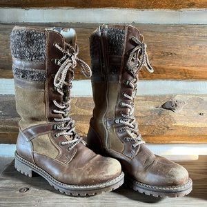 Warm winter snow boots